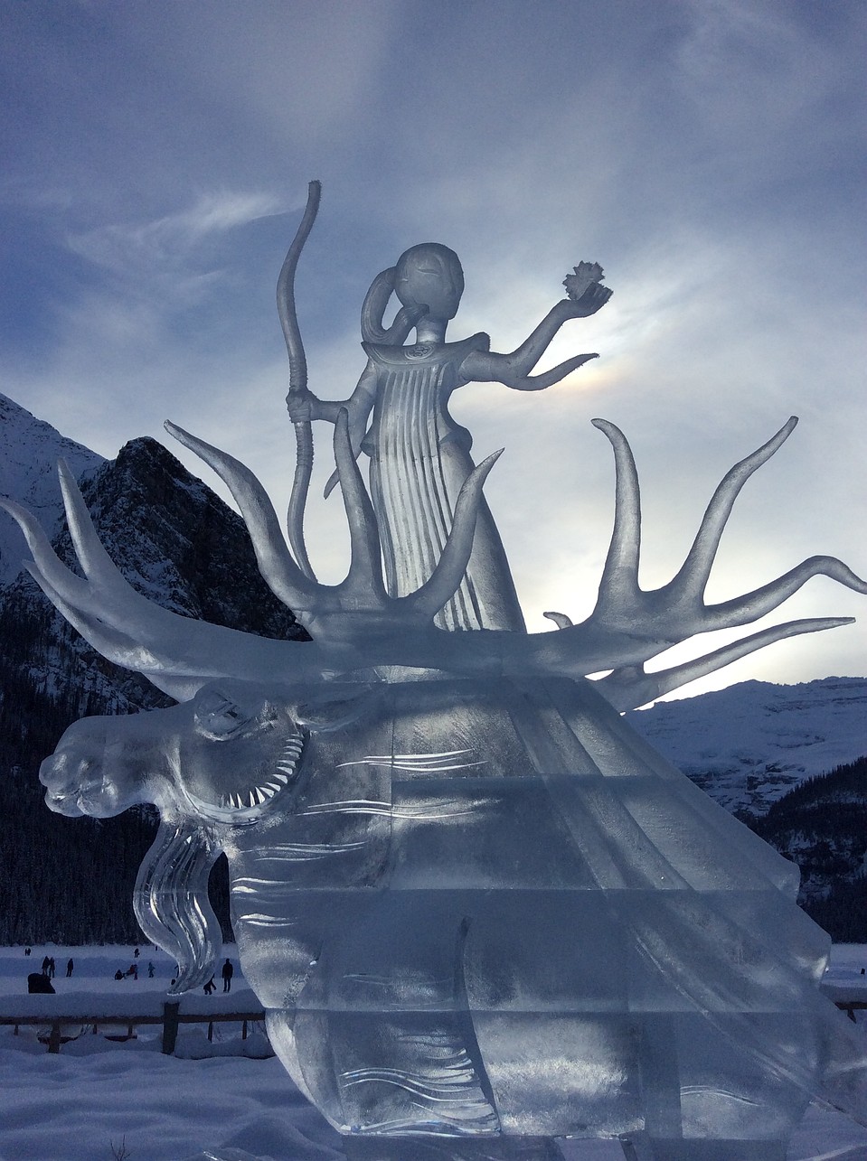 Работа Егора Степанова и Алексея Андреева на World Ice Art Championships «Ice Alaska», 2014 год. Фото: Из личного архива героя публикации