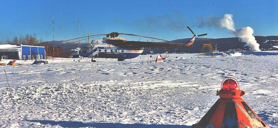 Аэропорт Байкита, где все случилось. Фото: ГУ МЧС России по Красноярскому краю.