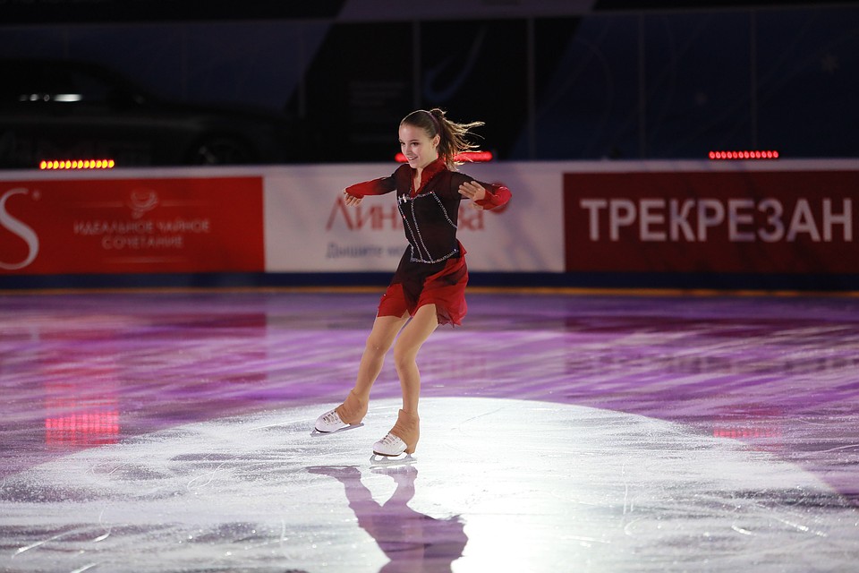 Анна стала чемпионкой России по одиночному женскому катанию Фото: Мария ЛЕНЦ