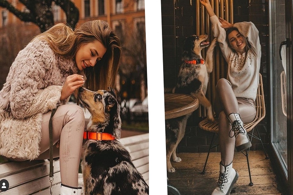 Собака нашла свое счастье, а Ксения - свое