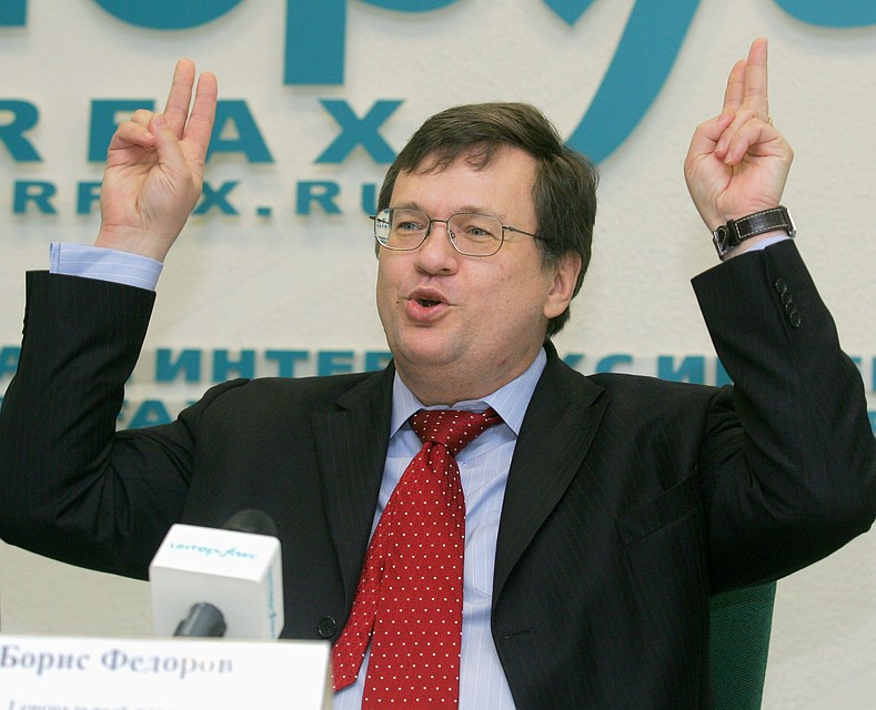 2010 год. Генеральный партнер UFG Private Equity Fund Борис Федоров во время пресс-конференции. Фото ИТАР-ТАСС/ Виталий Белоусов