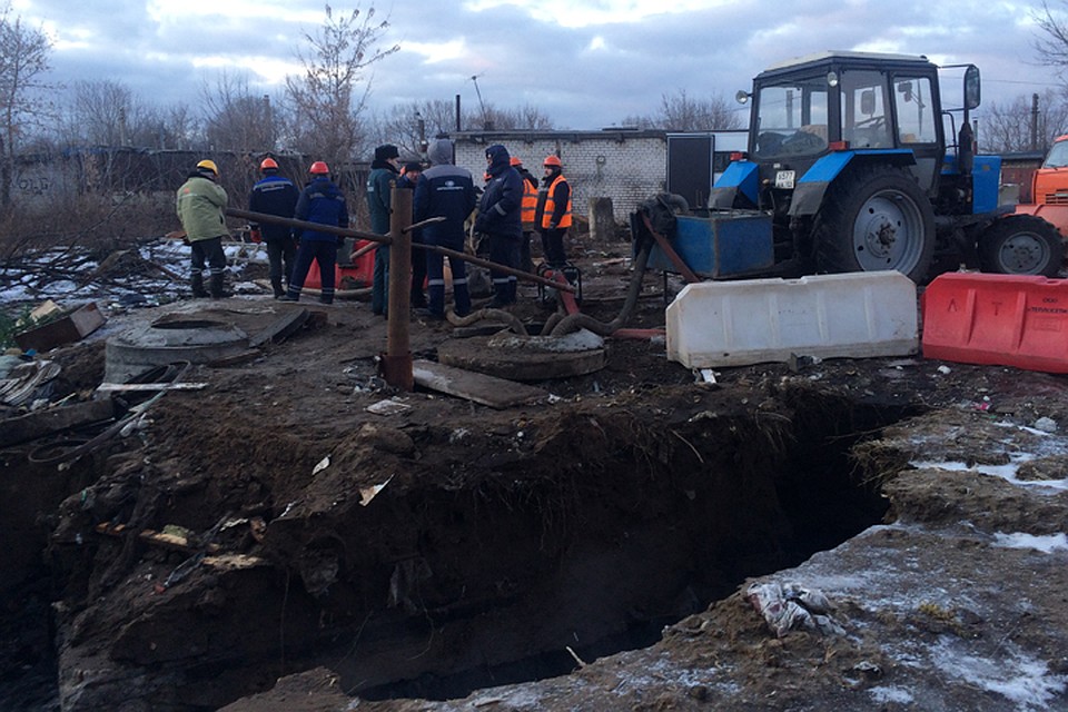 Решается вопрос об отключении холодной воды. Фото: ГУ МЧС по Нижегородской области