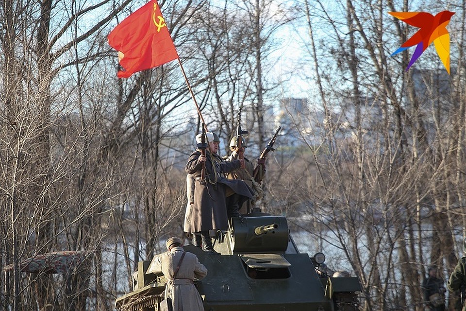 Реконструкция боев за Воронеж 2020. Фото: Ксения БОРТНИКОВА