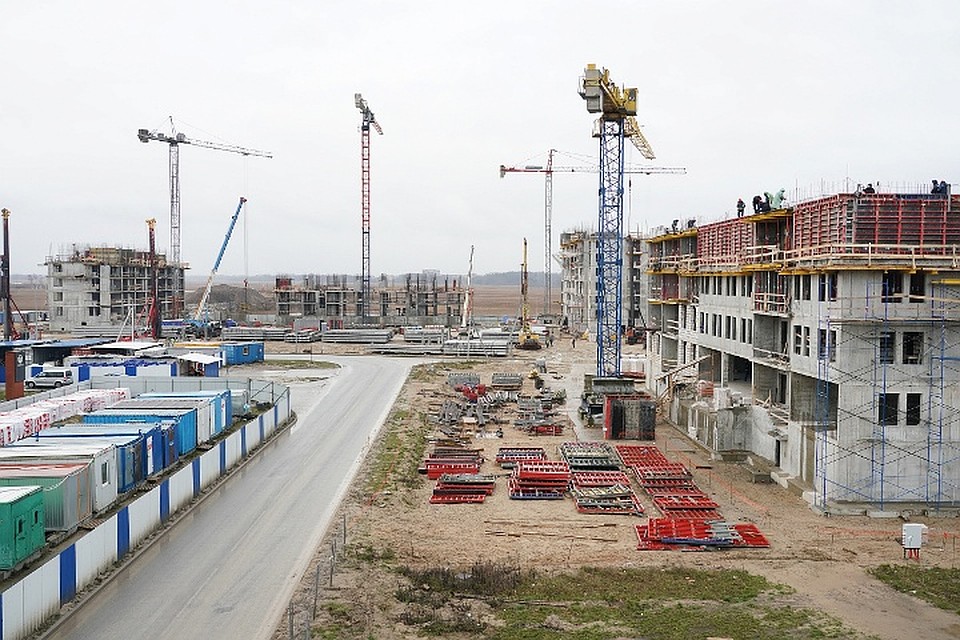 Застройка Октябрьского острова в Калининграде. Фото: Эдуард Молчанов