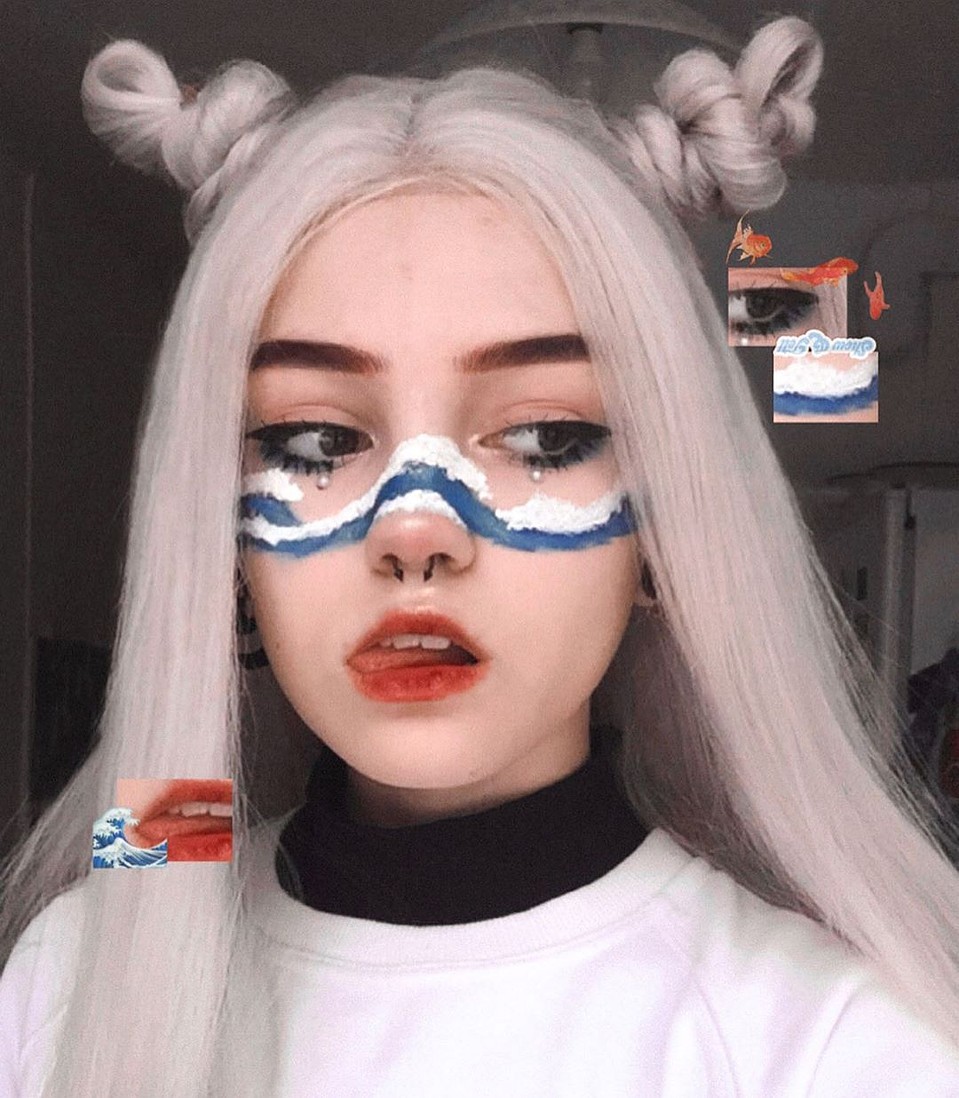 Девушка просит не называть ее бьюти-блогером. Фото: instagram.com/yano4kaa.a/