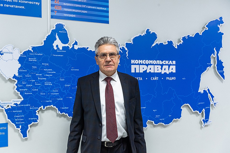 Александр Сергеев в гостях в "Комсомольской правде" Фото: Михаил ФРОЛОВ