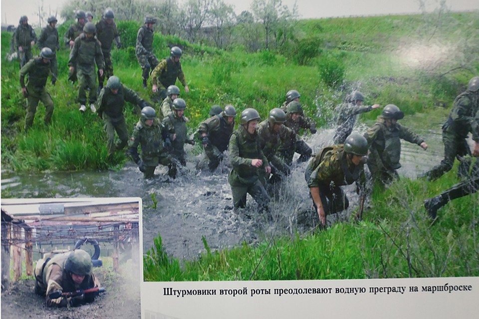Фото с учений, где "Гиви" обучал своих бойцов и бегал наравне со всеми Фото: Ольга ЖУКОВА