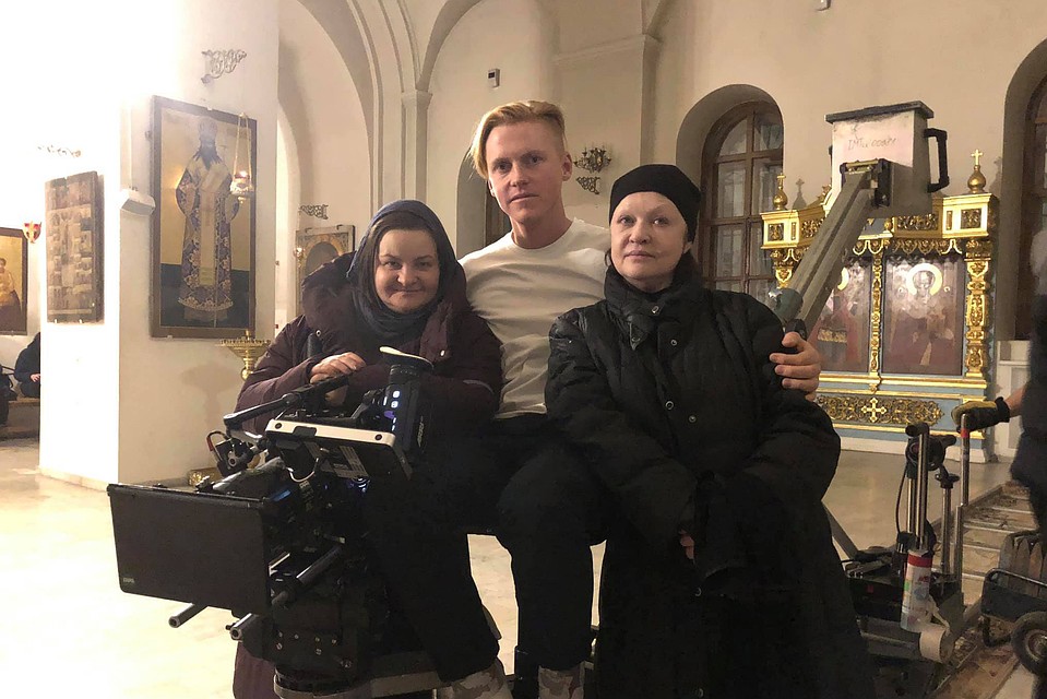 В фильме также снимается актриса Ольга Лапшина (слева). Фото: СОЦСЕТИ