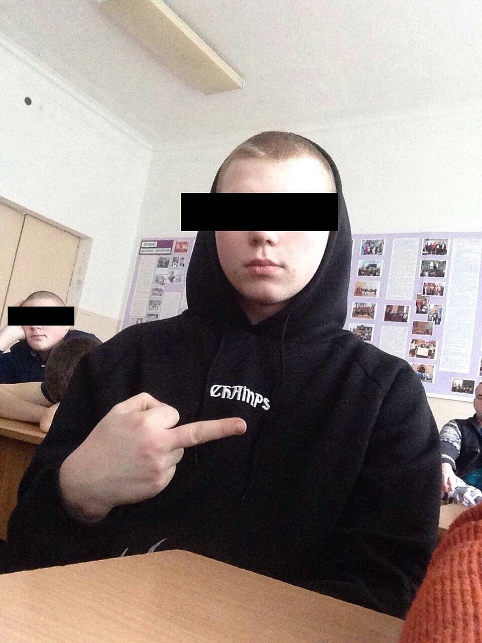 Фото со страницы ученика в соцсети "ВКонтакте".
