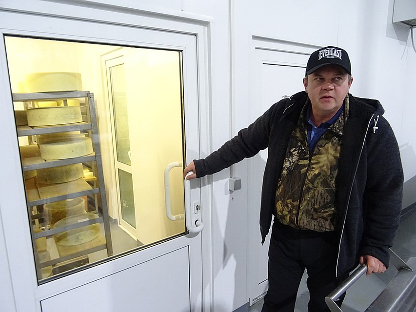 Подмосковный фермер Валерий Ройгас Фото: Алексей ОВЧИННИКОВ