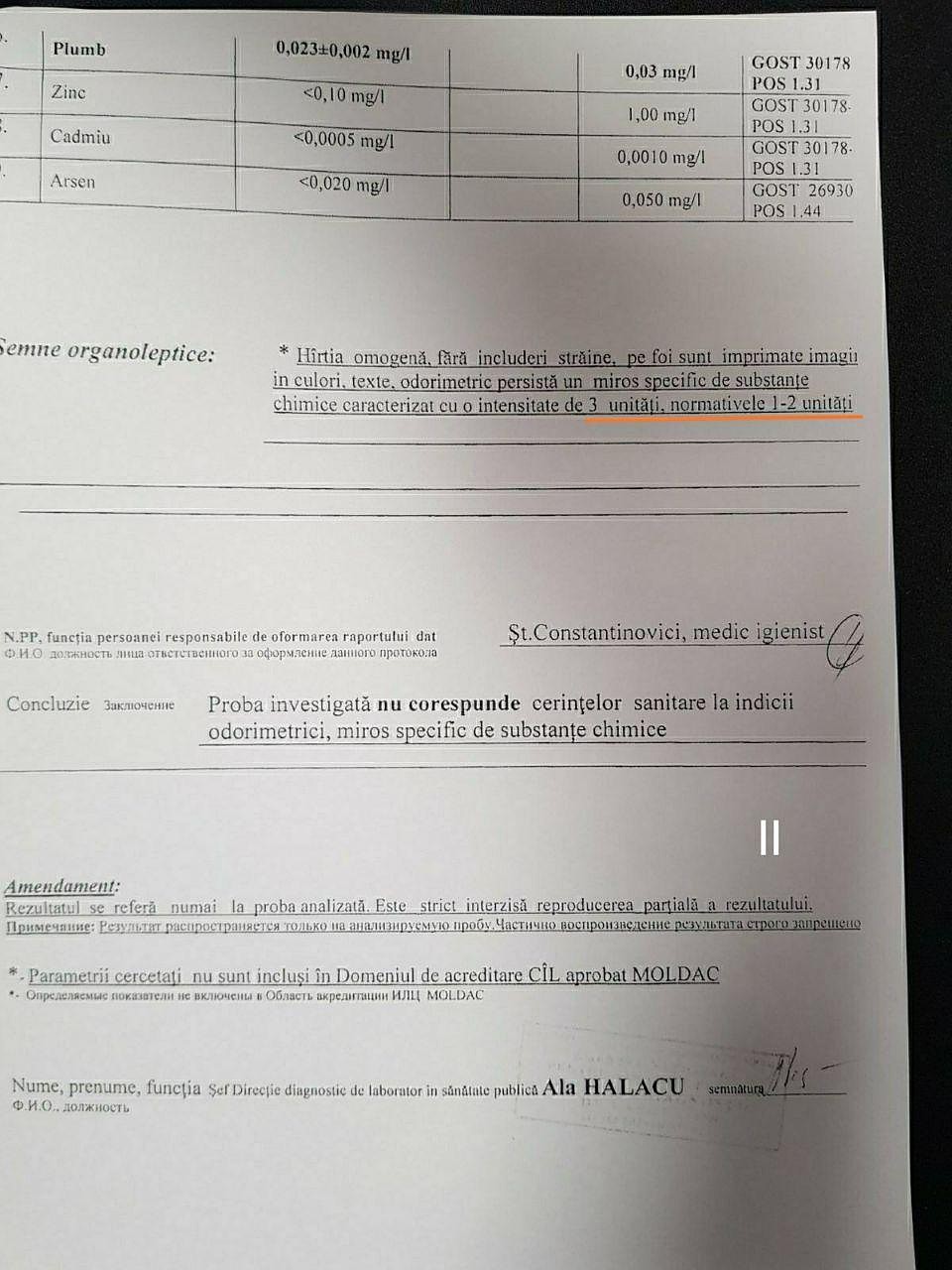 Лабораторное исследование санитарно-гигиенических норм молдавских учебников. Фото: Соцсети