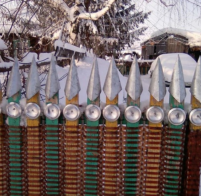"Эпический" забор Фото: из личного архива героя(ев) публикации