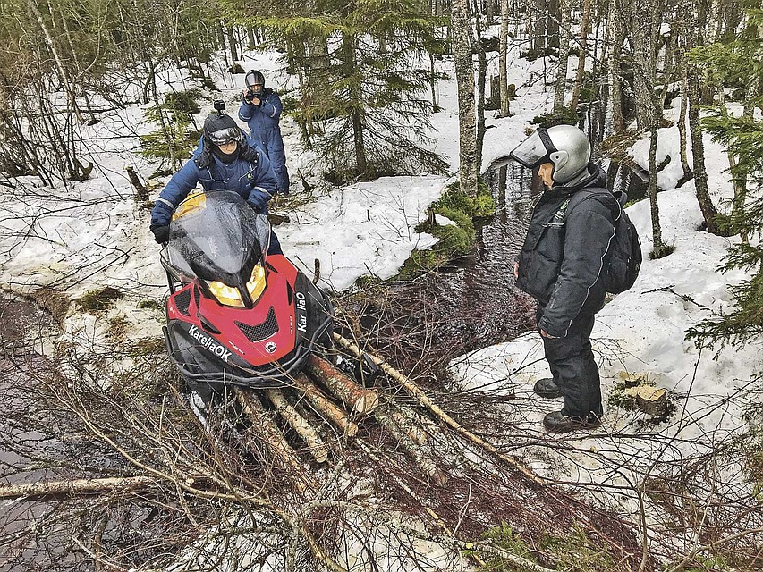 Вот такие препятствия приходилось преодолевать команде «КП».