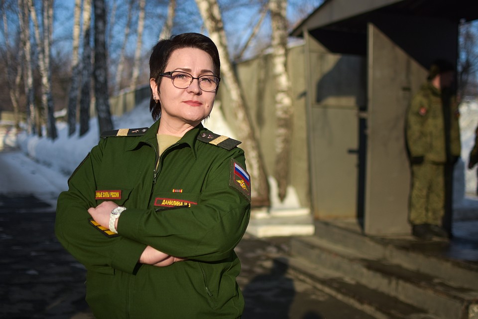 Старший сержант Ирина Данилина. Фото: Алена МАРТЫНОВА
