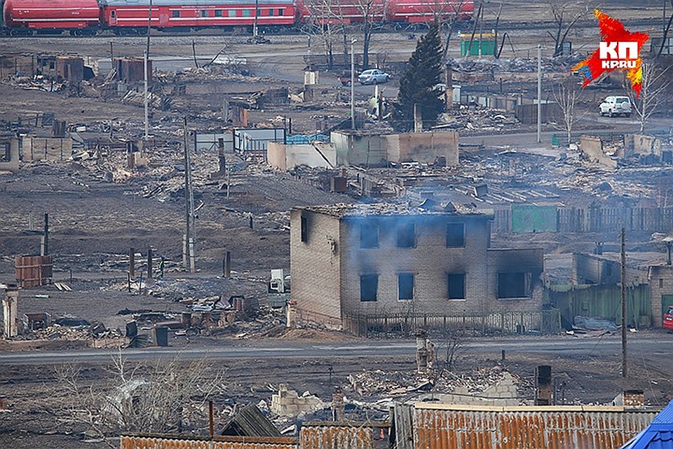 12 апреля 2015 года в Хакасии случился самый мощный в истории республики пожар Фото: Мария ЛЕНЦ