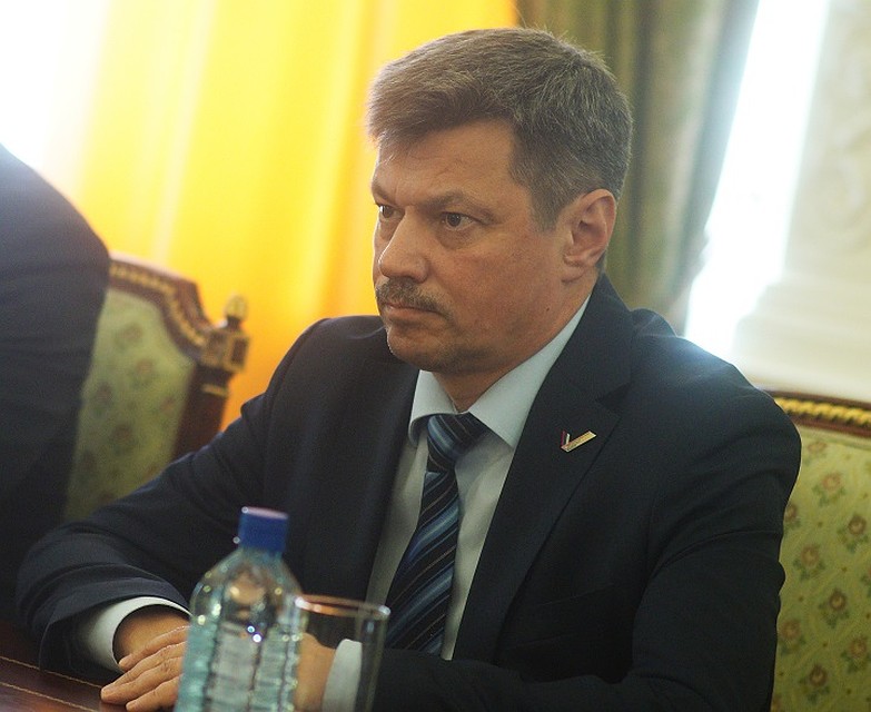 О том, как работать дистанционно, рассказал руководитель Федерации профсоюзов Свердловской области, депутат Госдумы РФ Андрей Ветлужских Фото: Алексей БУЛАТОВ