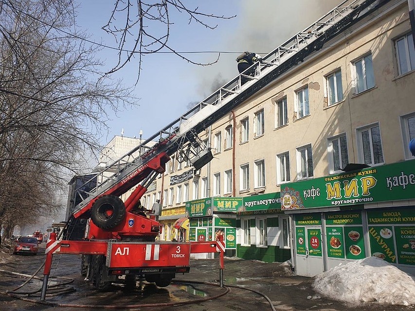 Из здания эвакуировали 30 человек Фото: из открытых источников