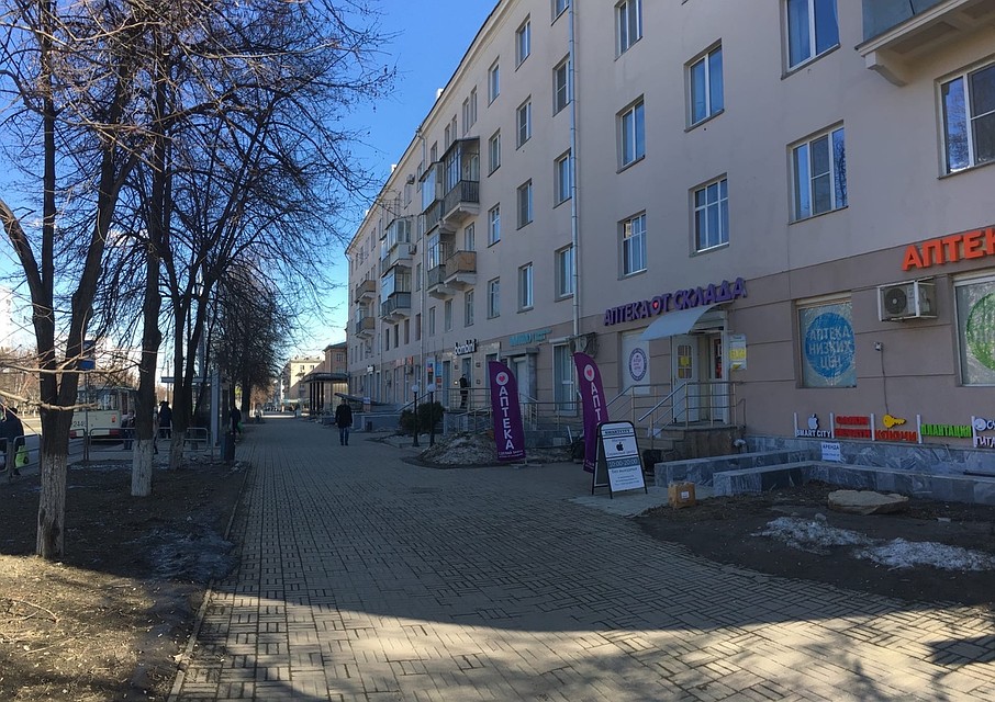 Проспект Ленина. Фото: Валентина ВАГАНОВА