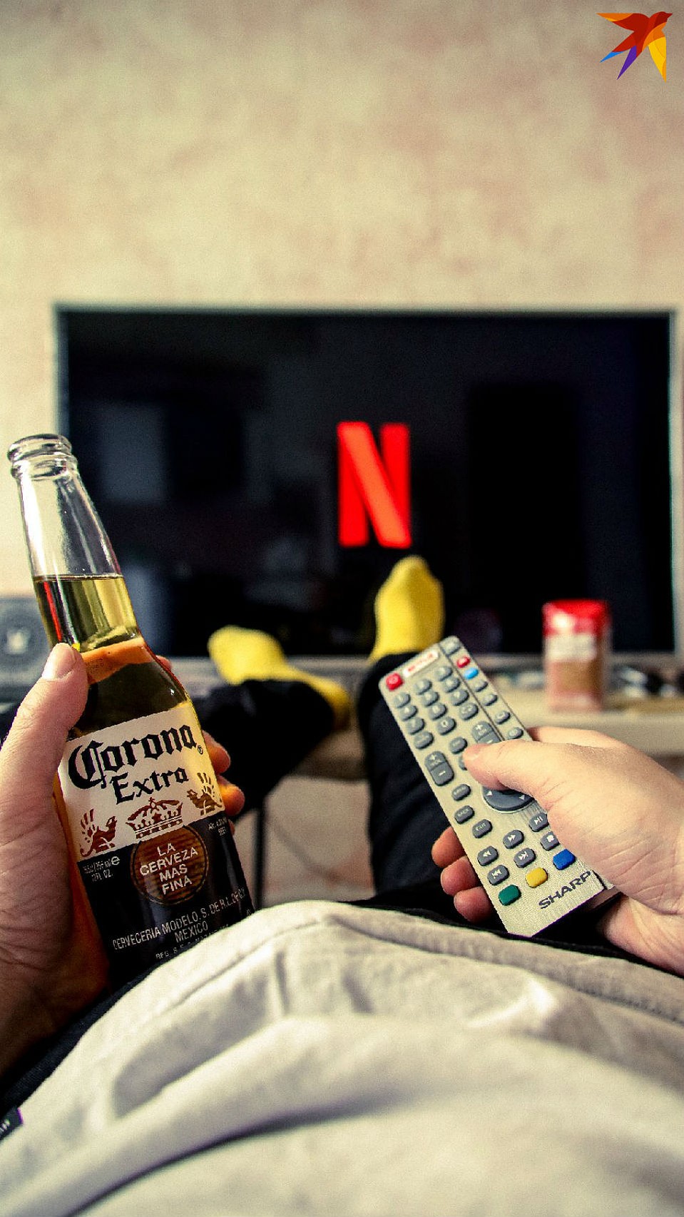 ... смотрите сериалы (а вы нашли гречку на фотографии?)...