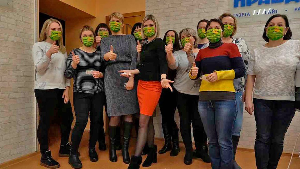 Журналисты и менеджеры «Комсомолки» под защитой, благодаря друзьям из «Новой Самары»,