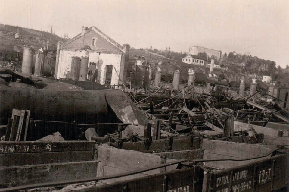 Смоленск-Сортировочный в 1941 году. Фото: предоставлено Службой корпоративных коммуникаций МЖД и Технической библиотекой на станции Смоленск.