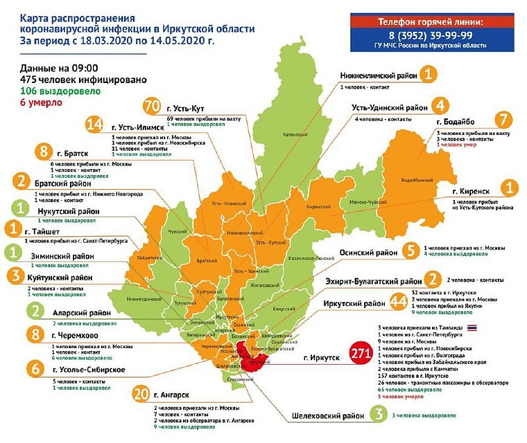 Вспышка заболевания в Усть-Куте : на вахте ввели карантин.