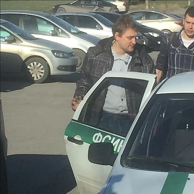 Задержание Шульги. Фото: Ирина ПОТЕРЯ