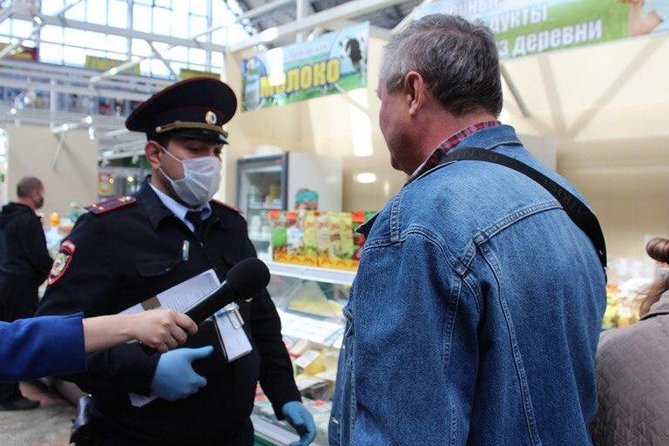 В области действует масочный режим. Фото УМВД по Саратову