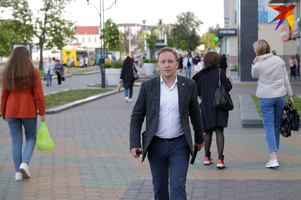 На пикет пришел и сам потенциальный кандидат Андрей Дмитриев. Фото: Святослав ЗОРКИЙ