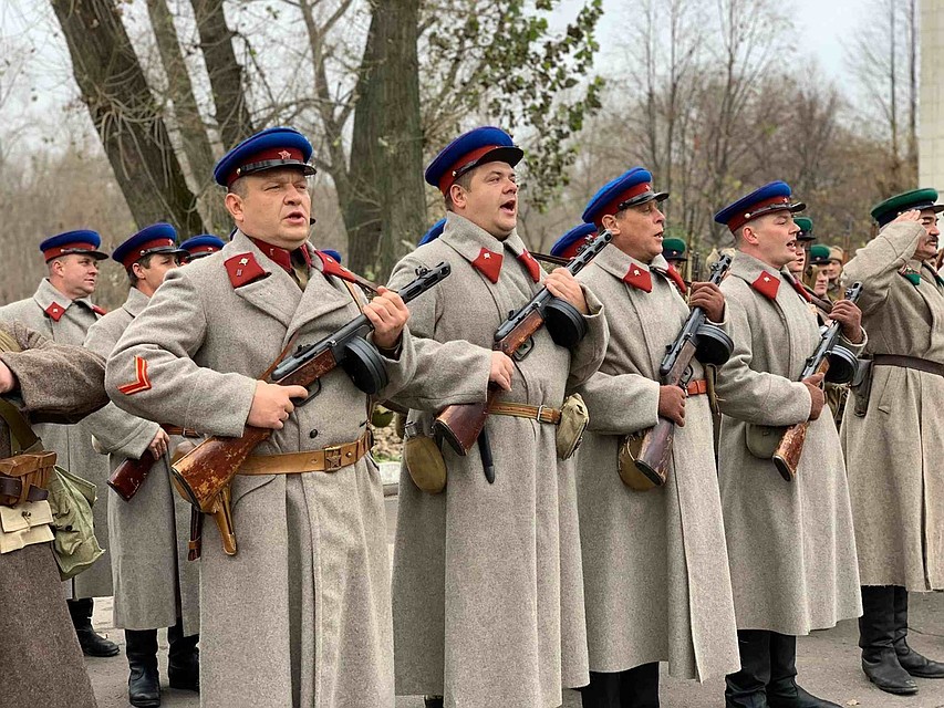 Тамбовский рубеж на параде 2019 года в г.Воронеж