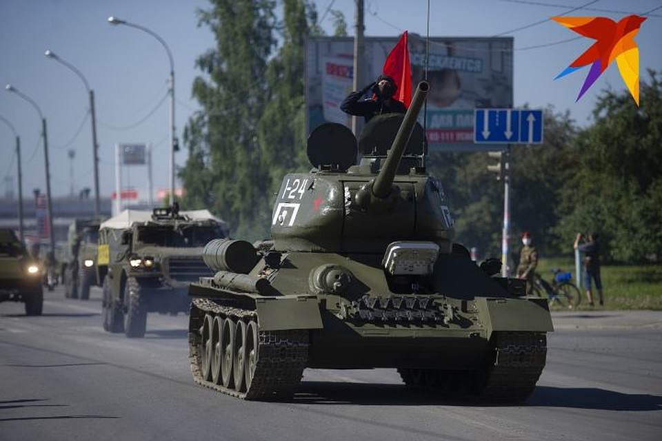 Легендарный танк Т-34. Фото: Алексей БУЛАТОВ