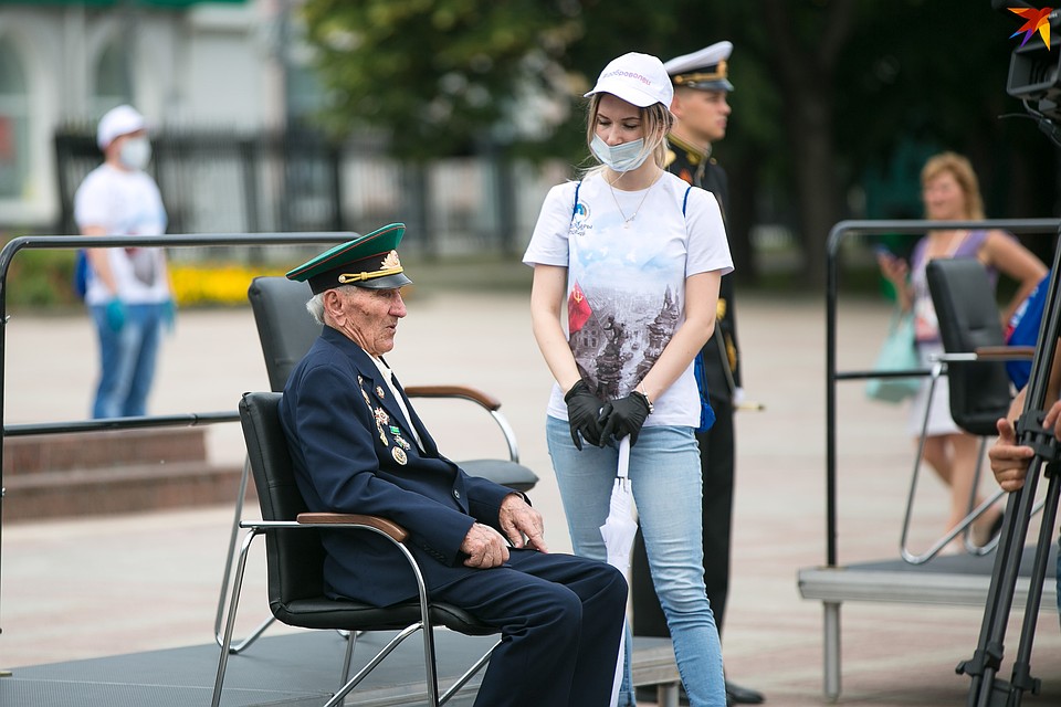 За каждым гостем был закреплен волонтер Фото: Пауль ГУРИН