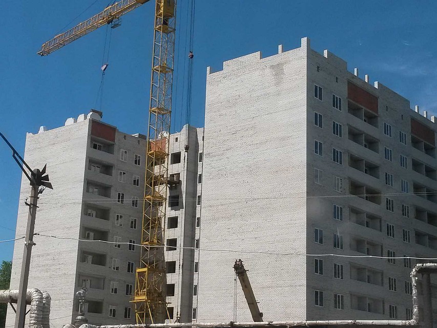 Несмотря на пандемию, в январе-мае томские строители сдали больше жилья, чем годом ранее. Фото: из открытых источников