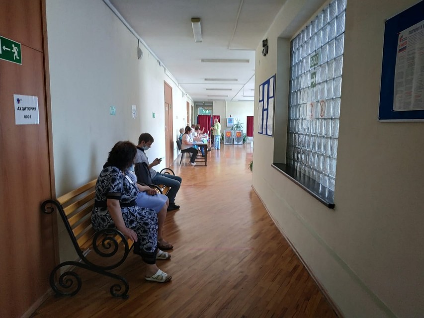 В Ростове голосуют за поправки в Конституцию Фото: Иван ТИМОФЕЕВ