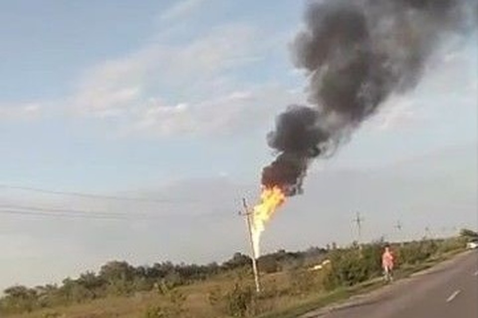 Газ пришлось пожечь, а людей эвакуировать