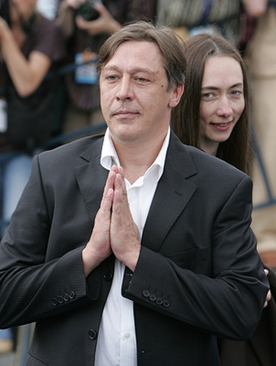 Михаил Ефремов и Софья Кругликова Фото: GLOBAL LOOK PRESS