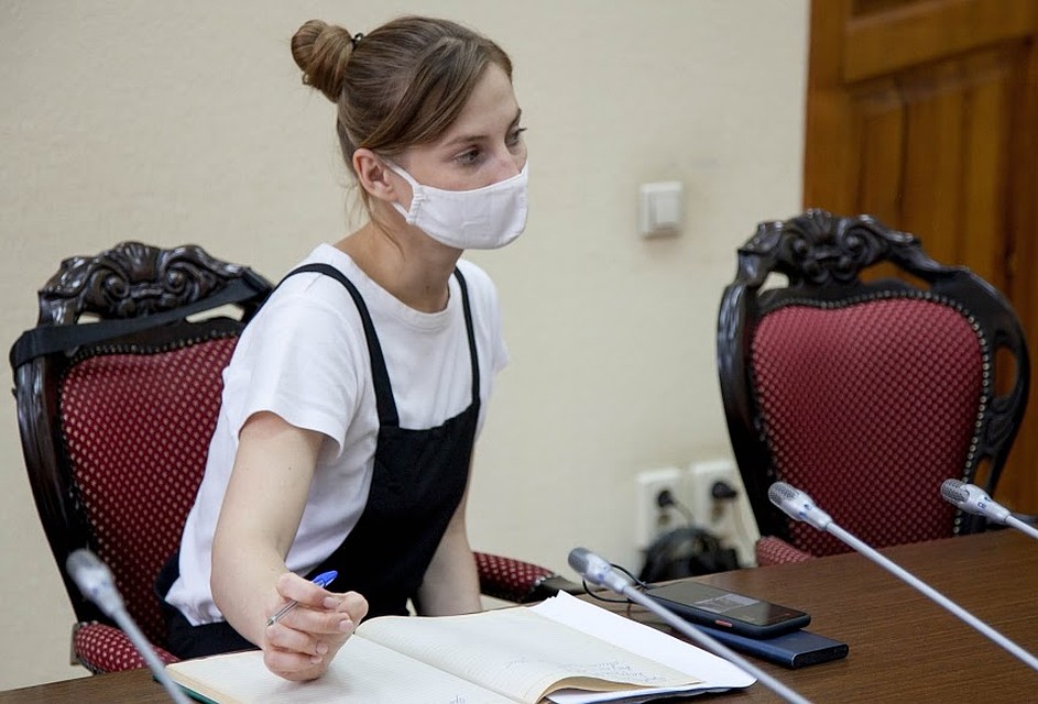 Участники пресс-конференции узнали, как будет проходить поступление в Южный федеральный университет в этом году, как выбрать правильный путь. Фото: пресс-служба ЮФУ.