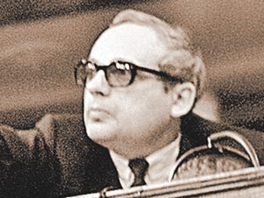 Молодой Владимир Ворошилов в программе «Аукцион». 1968 год. Фото: ТАСС