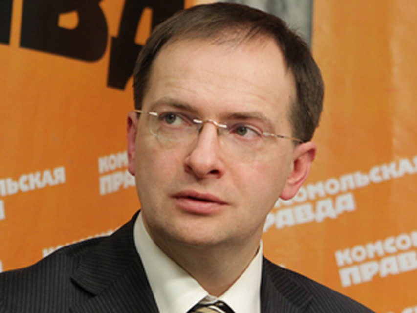 Депутат Госдумы РФ, писатель Владимир Мединский Фото: Михаил ФРОЛОВ