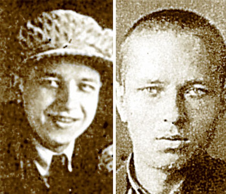 А таким сделала Алеся Дудара тюрьма (фото справа). Он погиб в 32 года.