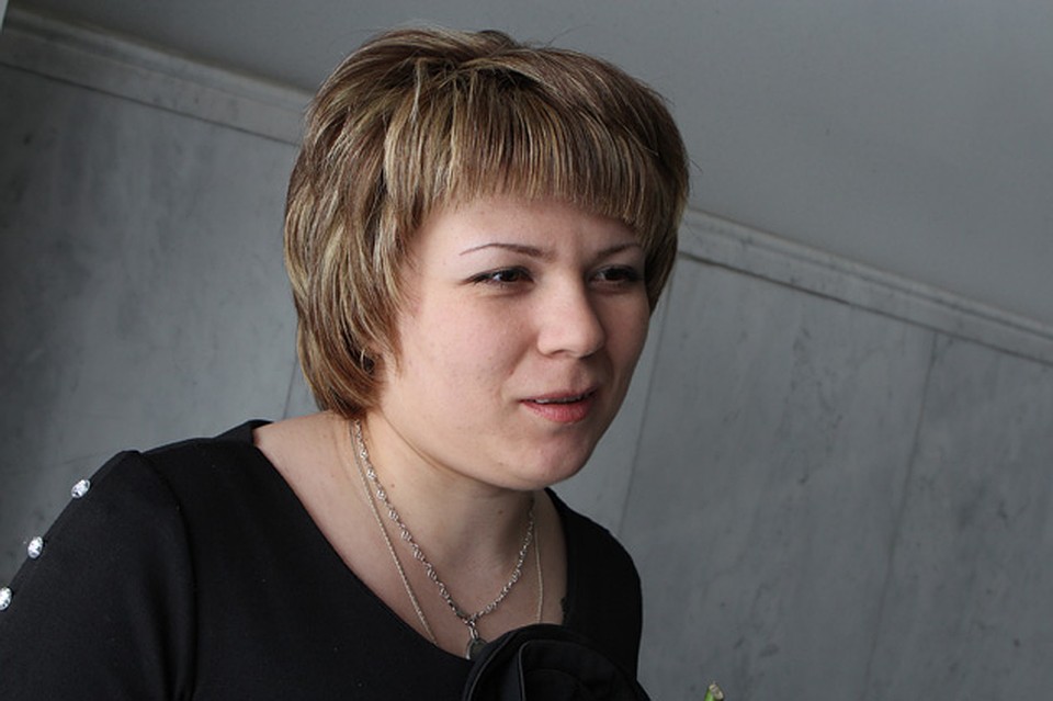 Воспитатель детсада № 195 Екатерина Гумбатова Фото: Валерий ЗВОНАРЕВ