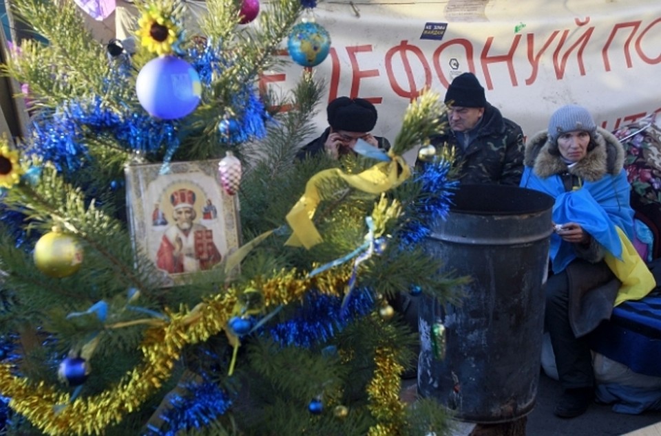 Сторонники евроинтеграции будут митинговать до Рождества Фото: REUTERS