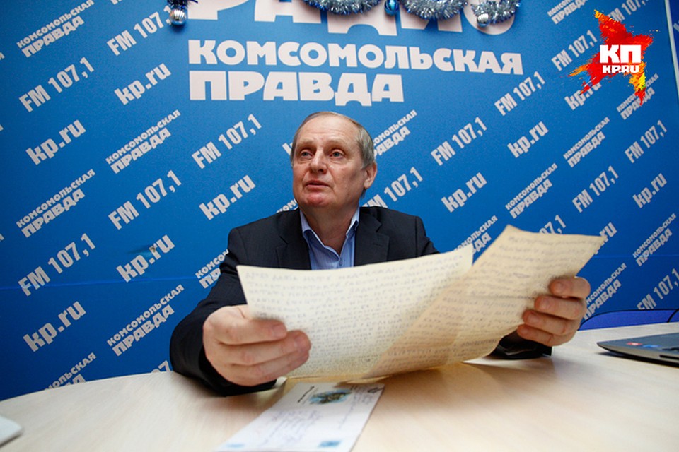 Владимир Павловский, редактор газеты «Красноярский рабочий» Фото: Мария ЛЕНЦ