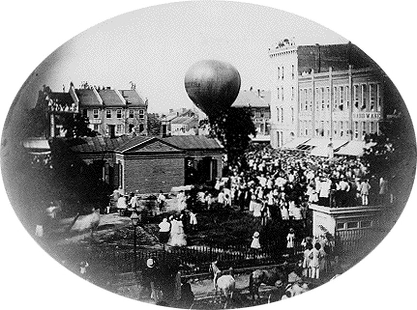 Полёт Джона Уайза на воздушном шаре с почтой 17 августа 1859 года