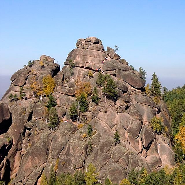 Красноярск. Столбы.