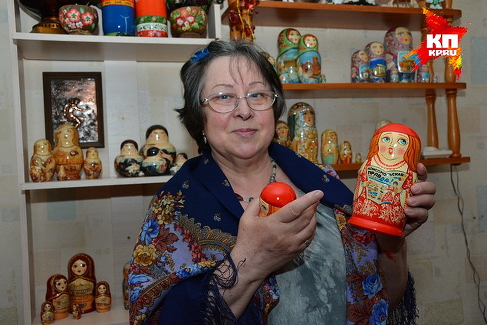 Нина Черникова тоже любит нашу газету и даже черпает в ней вдохновение. Фото: Андрей КОПАЛОВ