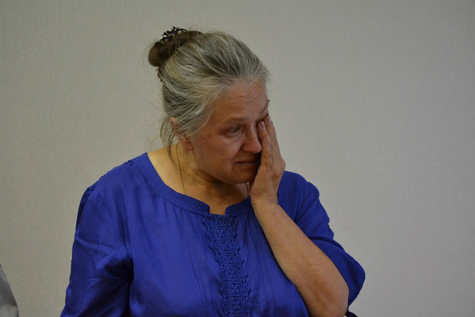 Мать Дмитрия Пузикова заметно волновалась Фото: Елена ВАЛИЕВА