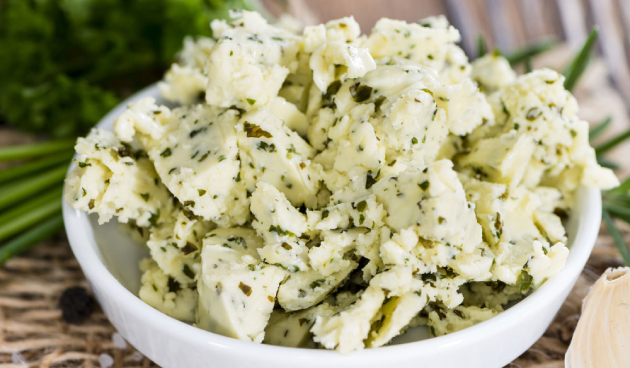 Ароматное сливочное масло с зеленью