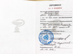 Анна Волобуева сертификат
