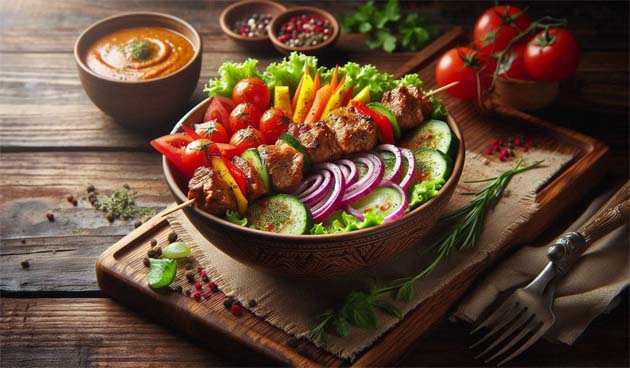 Шашлык на минеральной воде